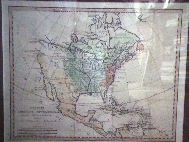 "Carte de Amerique Septentrionale" by J. N. Bellin, map maker to the King of France, 1743